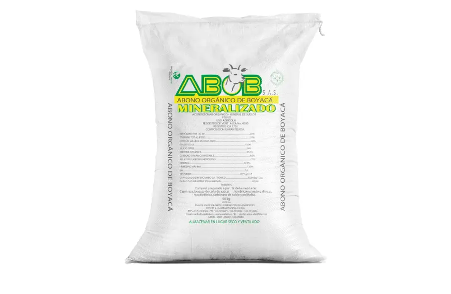 ABONO ORGANICO DE BOYACA